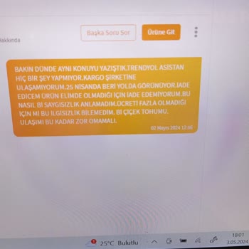 Trendyol Patika Botanik Çiçek Tohumu Siparişi Verdim Hala Gelmedi.