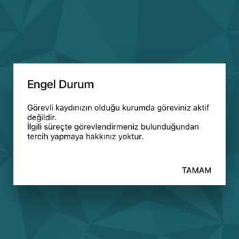 ÖSYM Gis Mebbis Kaydı Bulunamamıştır Hatası