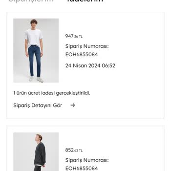 Mavi Eksik Ücret İadesi Yapıldı!