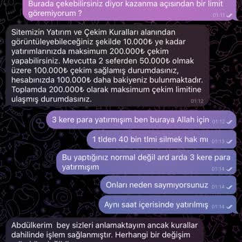 Betorspin 40.000 TL Paramı Hesabımdan Sildi