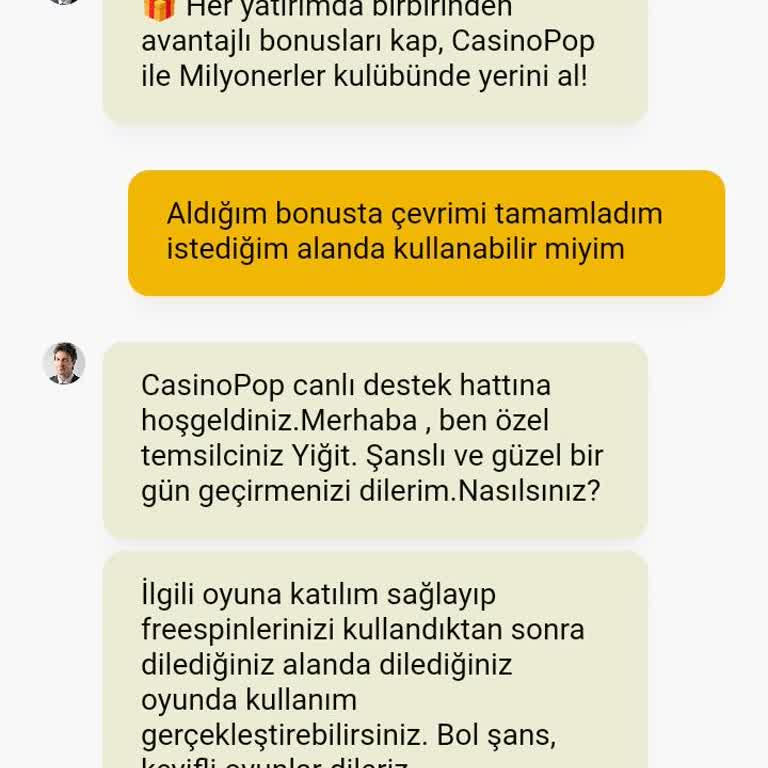 Casinopop Adlı Site Kazancı Ödemiyor