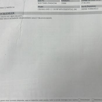 Kahyaoğulları İzmir Opel Servisi (umursamazlığı)