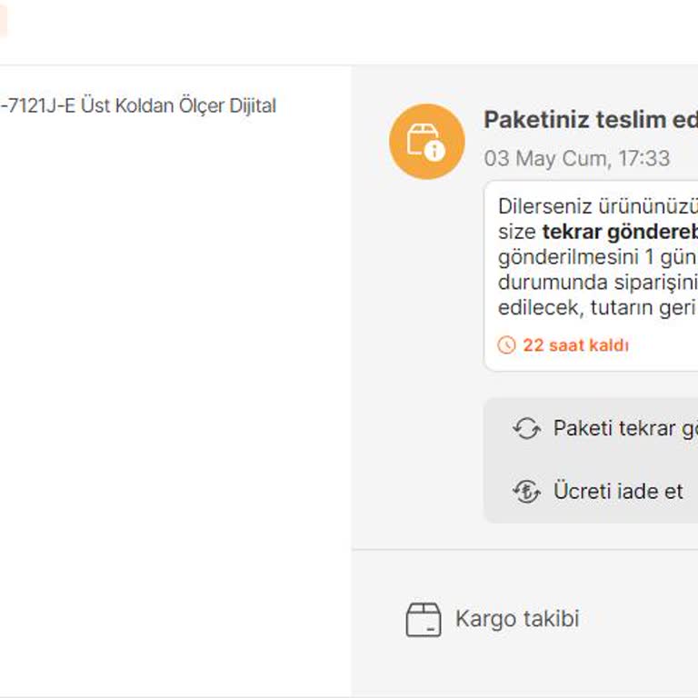 Online Alışverişte Hayal Kırıklığı -hepsiburada.com / Hep Sorun Burada
