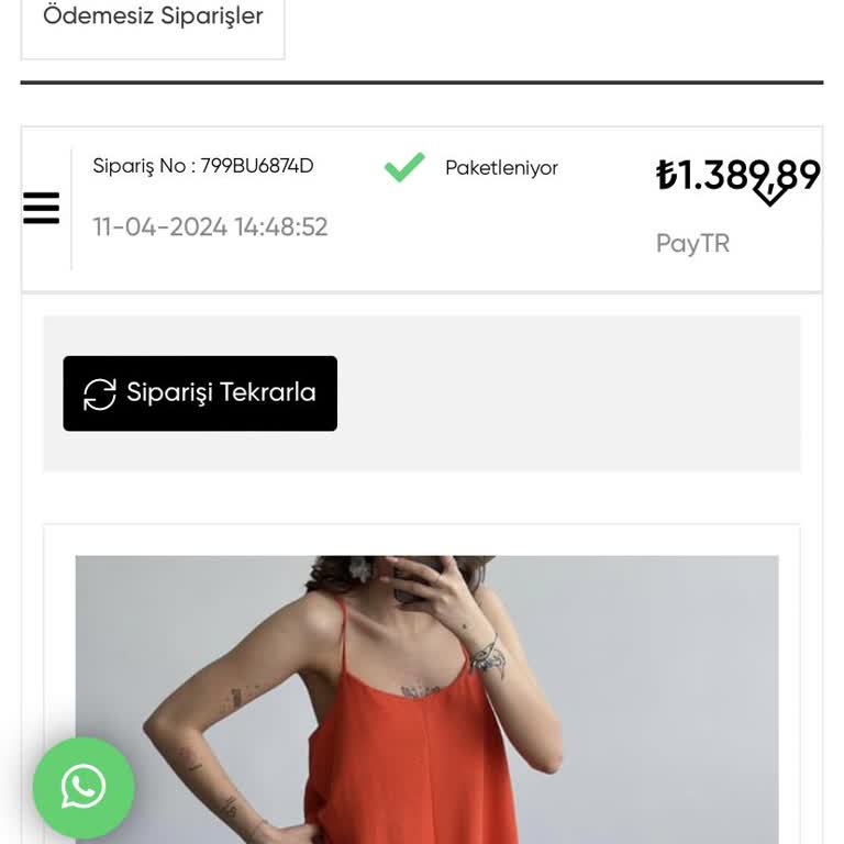 Öyküwear Ürün Kargolama Sorunu