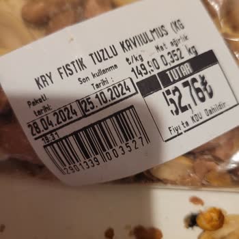 City Gross Çürük Çıkan Fıstıklar