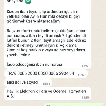 İşin Olsun Kimlik Ve IBAN İşlemleri