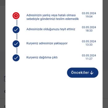 Aras Kargo Adresiniz Hatalı Yalanı