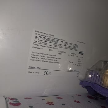 Bosch Marka Buzdolabı Çok Boş