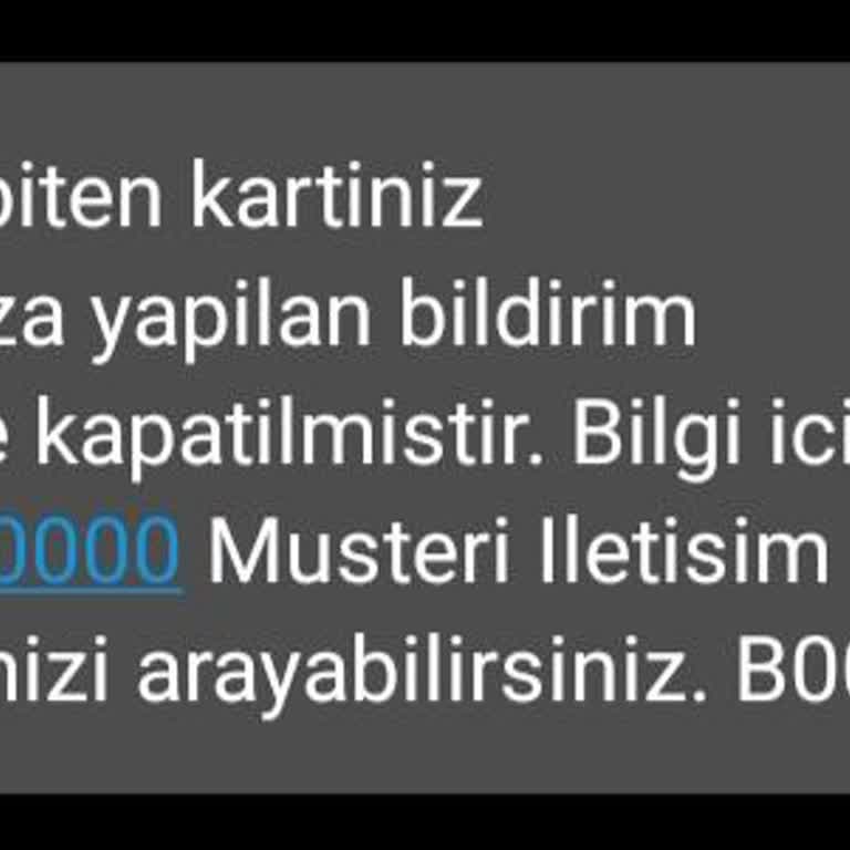 Ziraat Bankası Banka Kartımı İptal Etti