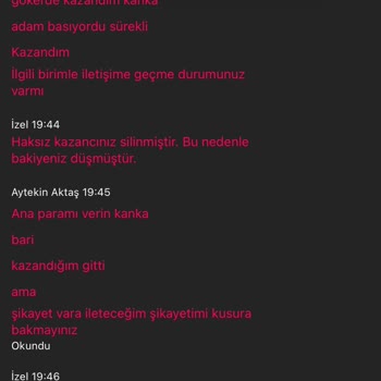 Mavibet İstedikleri Gibi Paraya Kondular Ve Hiç Uyarı Yoktu.