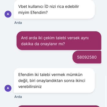Vbet Bakiyemi Sıfırladı