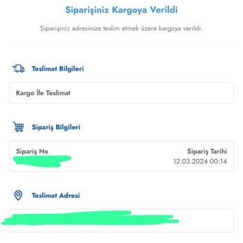 Şok Market (cepte Şok) Sipariş İadesi Yapmıyor