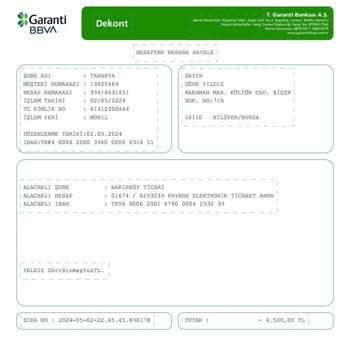 Paybox Para İade Talebi