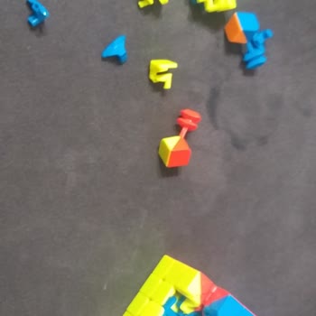 Küp Sepeti 4×4 Yuxin Little Magic Manyetik Küp Kirlenmiş Olarak Geldi!