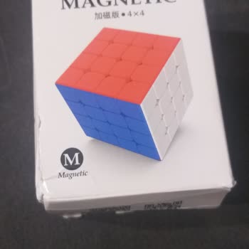 Küp Sepeti 4×4 Yuxin Little Magic Manyetik Küp Kirlenmiş Olarak Geldi!