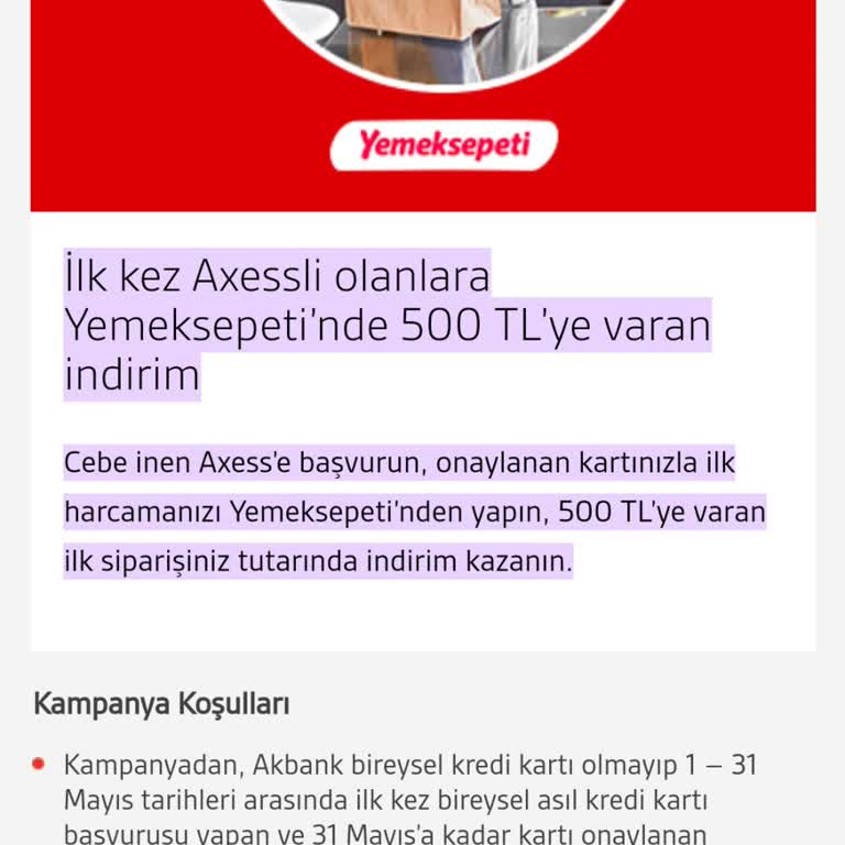 Akbank Kampanyadan Kazanılan Tutarları Vermiyor