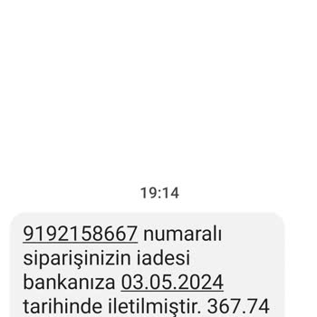 Trendyol Teslim Etmeyip Zam Yapıldıktan Sonra İptal Edilen Ürün