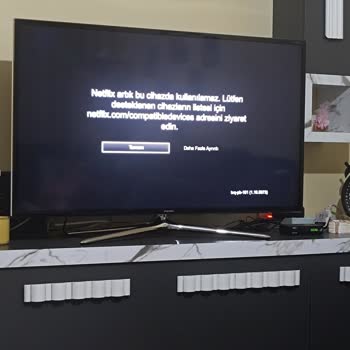 Netflix Sorunu Samsung TV Den Giremiyorum