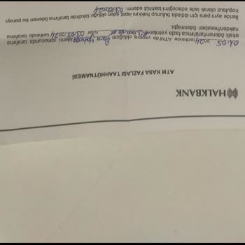 Halkbank Hesabımdan Habersiz Para Çekilmesi