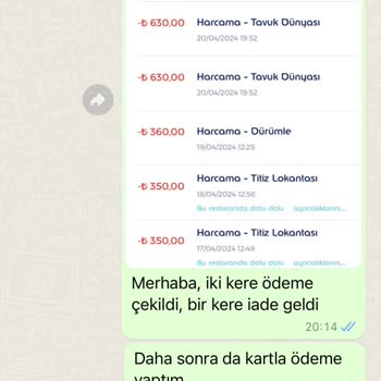 Tavuk Dünyası Fazla Ödeme İadesi Yapılmadı
