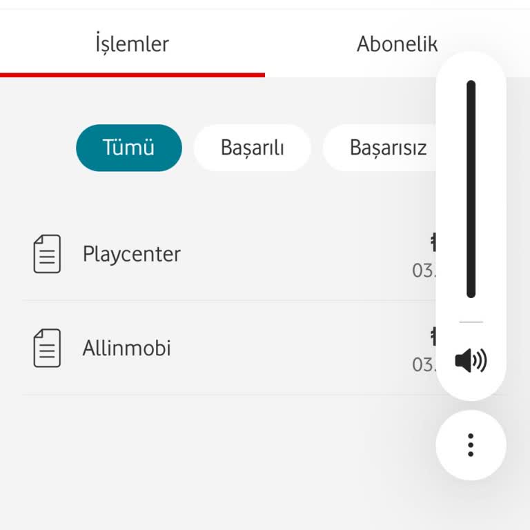 Vodafone Mobil Ödeme İptal Talebi