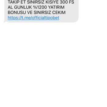 Vodafone Sürekli Bahis Mesajları Geliyor