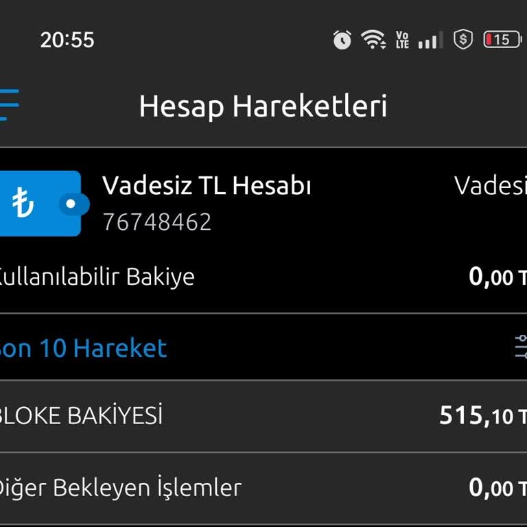 Yapı Kredi Bankası Maaş Hesabımdaki Haksız Bloke Sorunu
