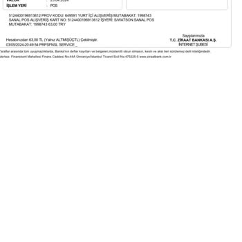 Watsons Online Para Hesabımdan Çekildi Ama Siparişim Gözükmüyor!