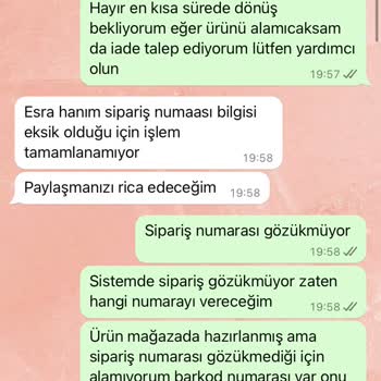 Watsons Online Para Hesabımdan Çekildi Ama Siparişim Gözükmüyor!