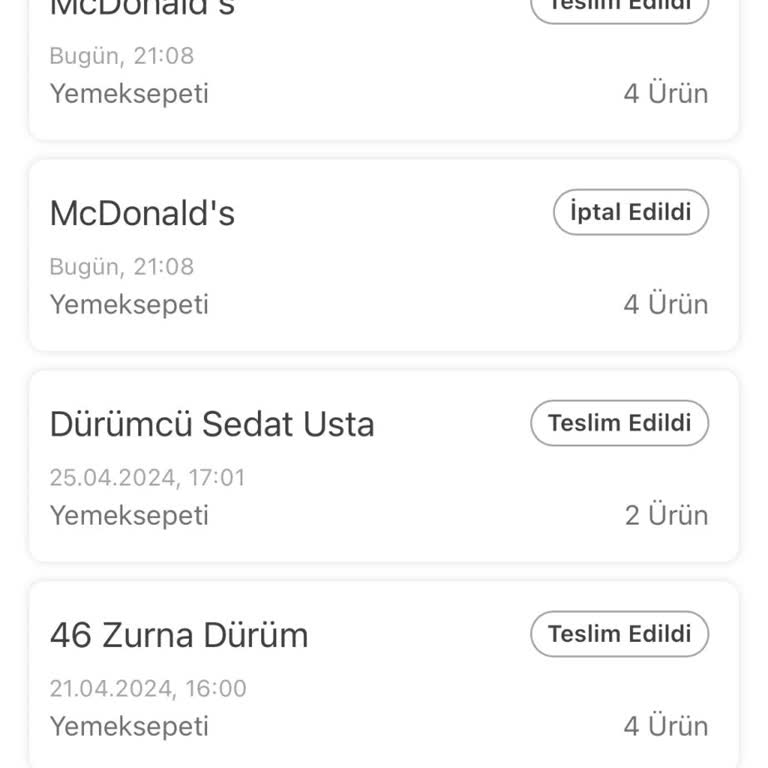 McDonald's Ücret İadesi Yapmadan İnsanları Mağdur Etmesi