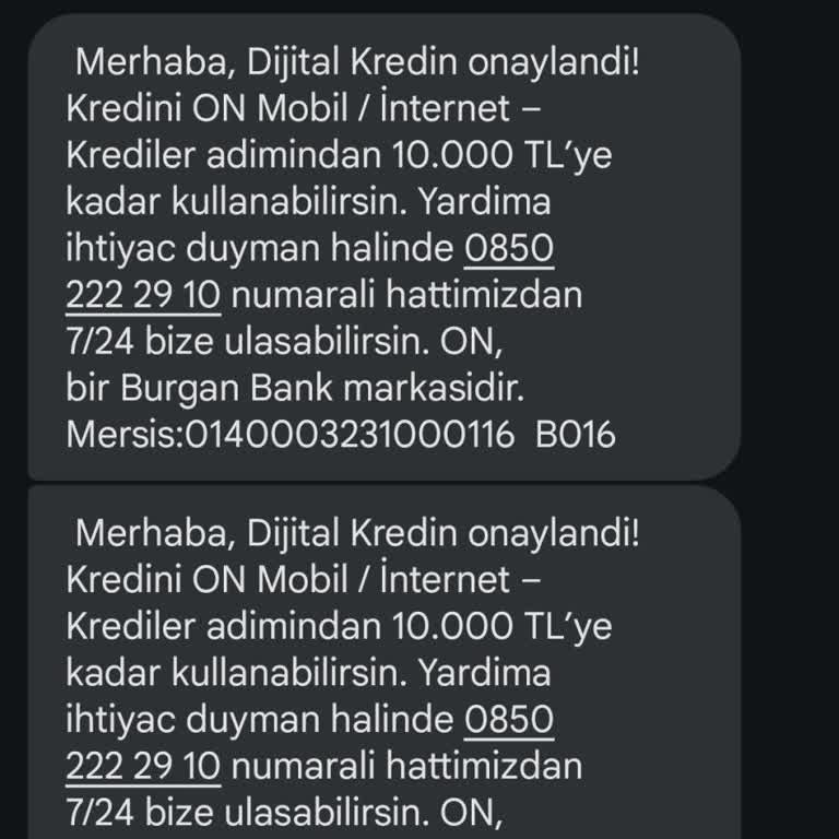 On Dijital Bankacılık Faizsiz 10.000 TL Kredi Kampanyası Aldatmacası