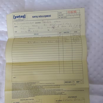 YATAŞ'tan Aldığımız Yatak Kokuyor