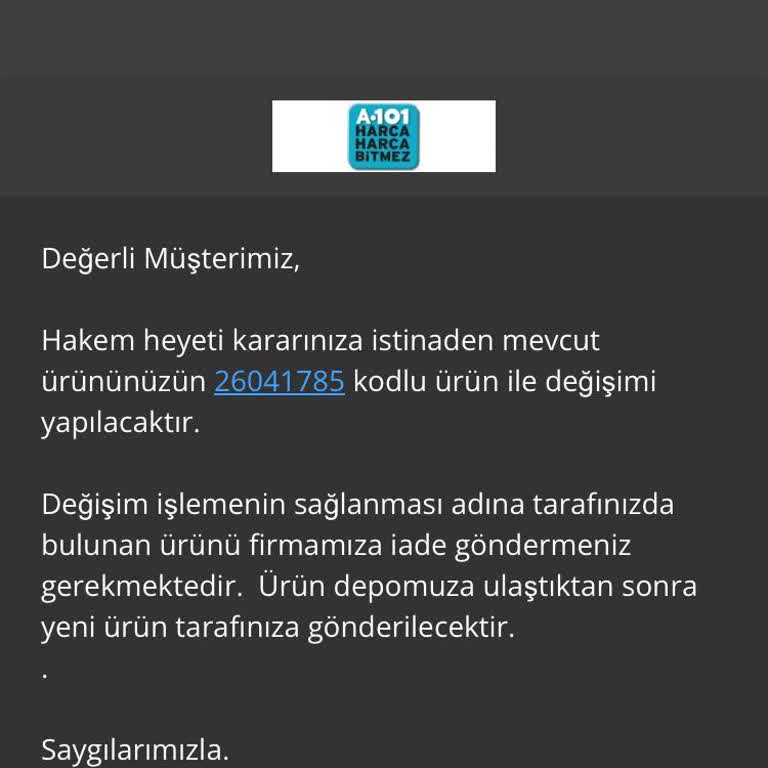 A101 Mahkeme Kararını Uygulamıyor