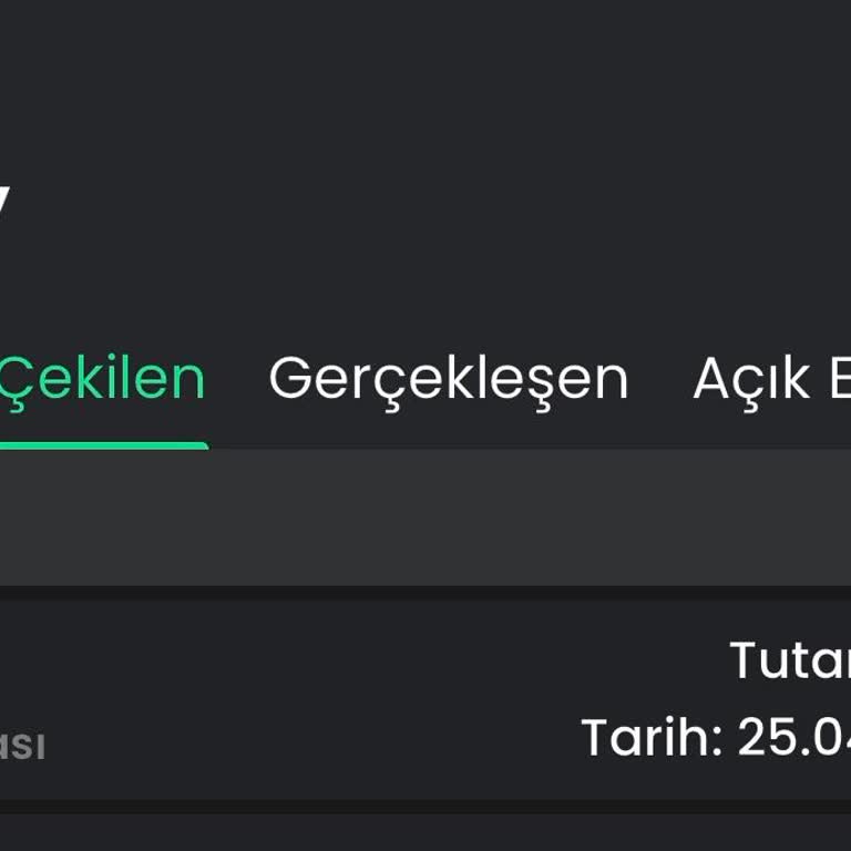 Bitay Para Çekme İşlemi