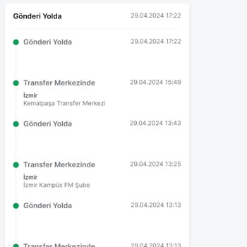 Trendyol Expresste Kargonun Kaybolması.