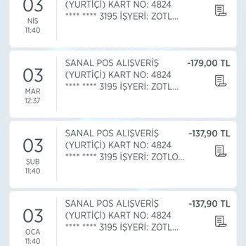 Zotlo Exxen 7 Ay Boyunca Hesabımdan Para Çekmiş Bilgim Dışında