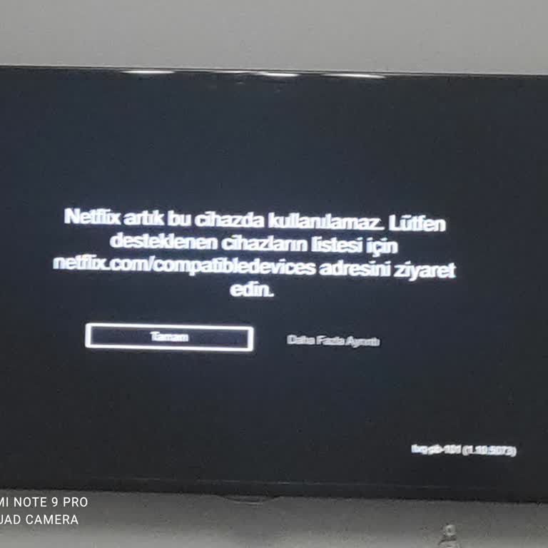 Samsung Netflix'i Desteklemiyor Ve Çözüm İçin Uğraşmıyor