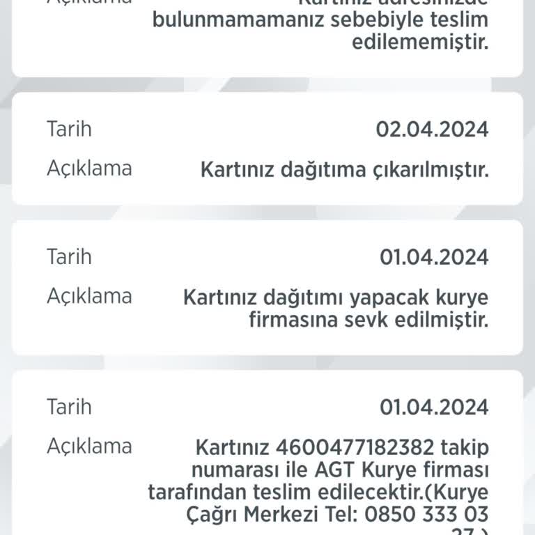 Ziraat Bankası Kart Yenileme Ve Kurye Sorunu