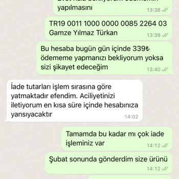 Tuba Butik İade Yapmıyor 3 Aydır