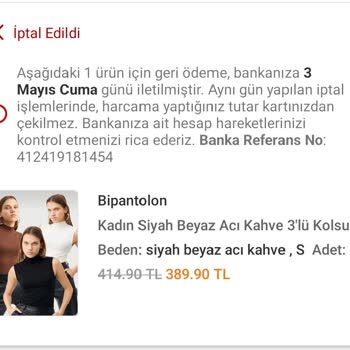 Ziraat Bankası Ziraat Para İadesi Yapmadı