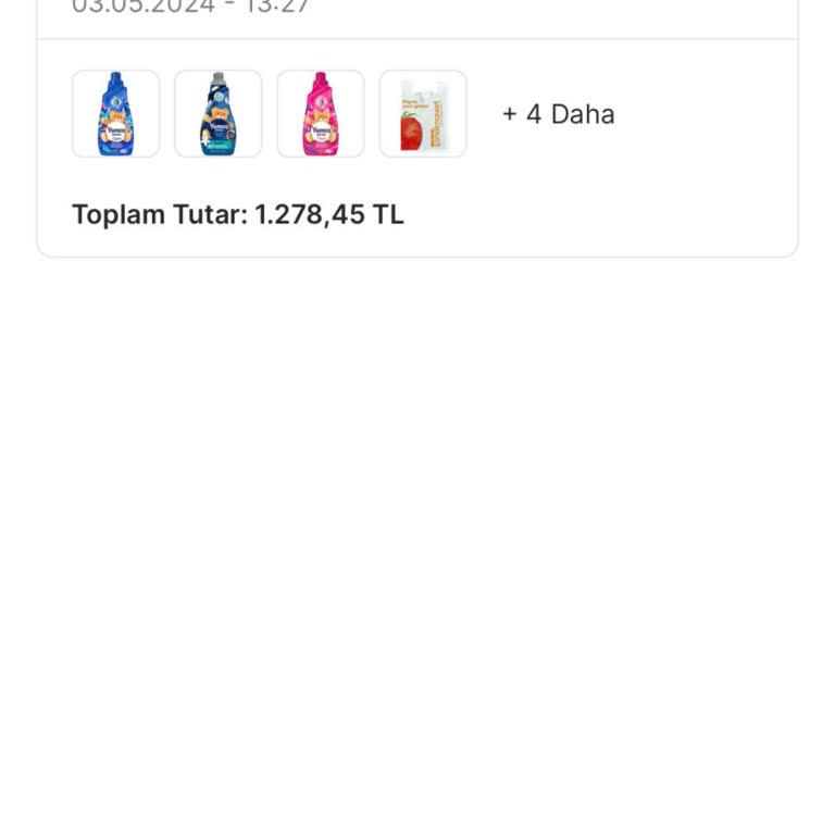 Migros Market Siparişim Teslim Edilmedi