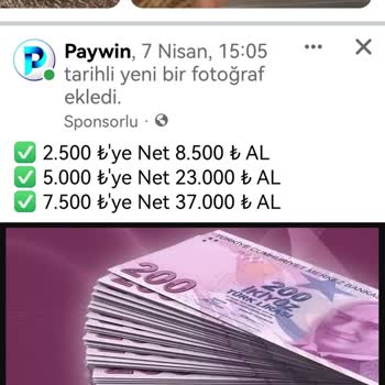 Paywin Yanıltıyor