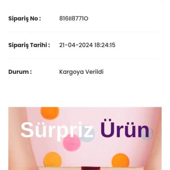 Butik Ponçik Teslim Edilmeyen Ürünlerim