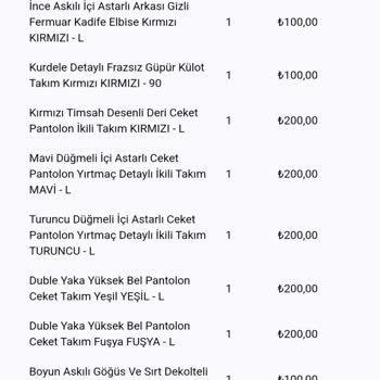 Butik Ponçik Teslim Edilmeyen Ürünlerim