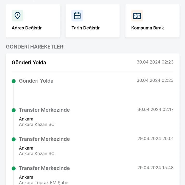 Trendyol Kargom Hakkında Bilgi Vermiyor