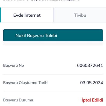 Türk Telekom Nakil Sürekli İptal Ediliyor.
