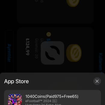 eFootball Satın Alma Sorunu