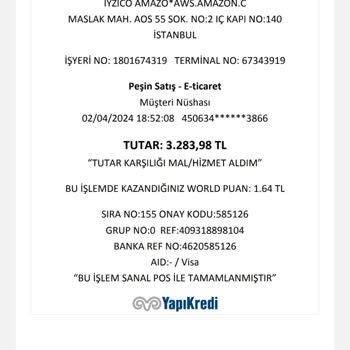 İyzico Amazon Haksız Kazanç Elde Ediyor