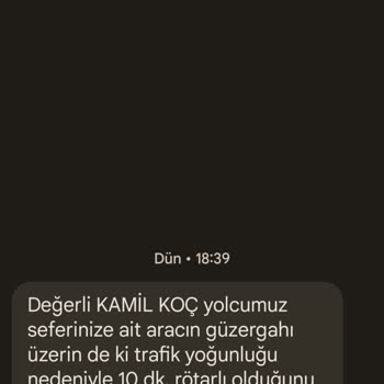 Kamil Koç Konya- İzmir Arası Bitmeyen Sefer