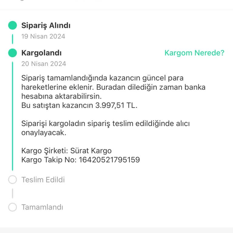 Sürat Kargo Kargomu Yollamıyor Ya Da Kaybettiler Haberleri Yok.